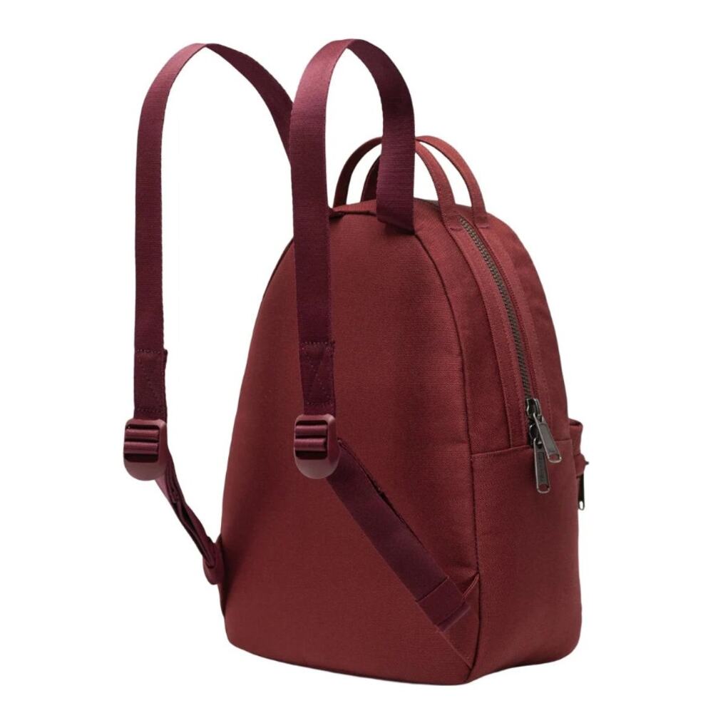 HERSCHEL SUPPLY CO. Nova Quilted Backpack Oxblood Red NWT - Picture 2 of 12